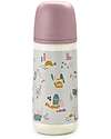 Suavinex A Walk In The Park Baby Bottle 360ml - SX Pro Silicone Nipple - Pink - from 6 Months Baby Bottles