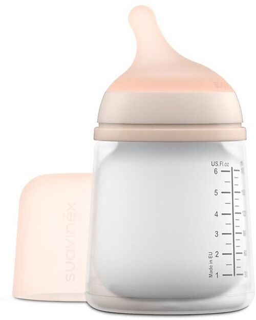 Suavinex Anti-Colic Feeding Bottle - Zero-Zero - 180 ml Baby Bottles