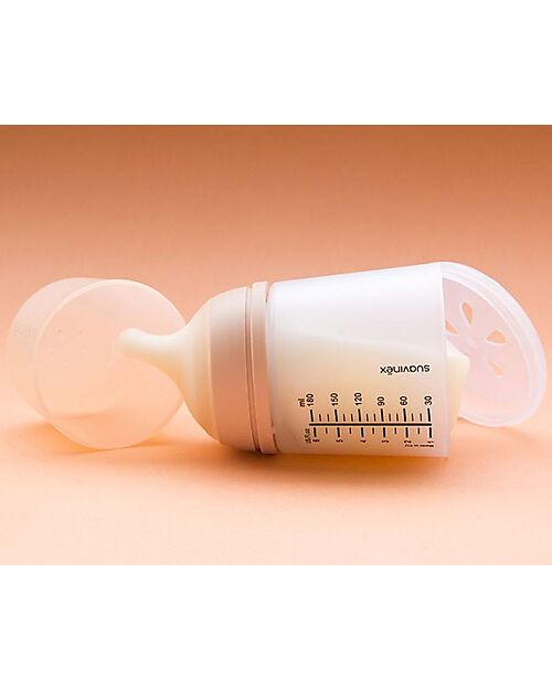 Suavinex Anti-colic Feeding Bottle Zero.Zero - 180ml - Slow Flow Baby Bottles