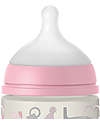Suavinex Baby Bottle Memories with SX Pro Teat  - 360 ml - High Flow From 6 Months - Pink Baby Bottles