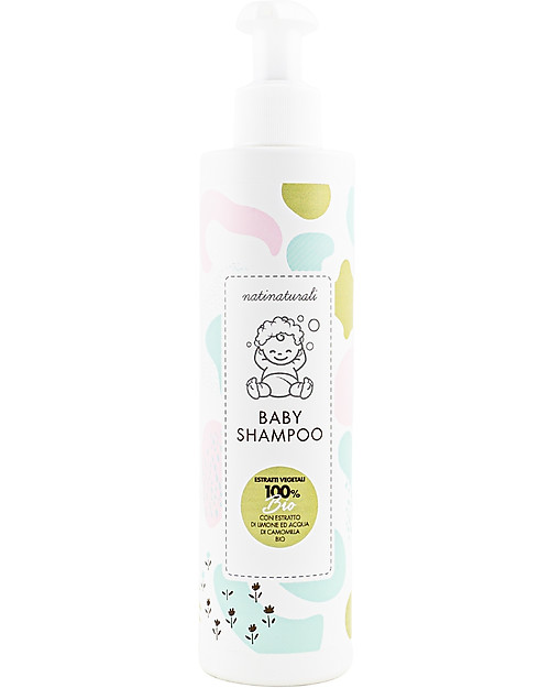 Suavinex Baby Shampoo - 250ml - Lemon and Chamomile - 100% Organic Plant Extracts Baby Bath Wash and shampoo