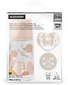 Suavinex Birth Kit - Bottle Pacifier and Clip - Pink - The Perfect Gift! Dummies & Soothers
