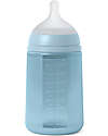 Suavinex Color Essence Silicone Baby Bottle - 240 ml - Acqua - with SX Pro Symmetrical Teat - from 3 Months Baby Bottles