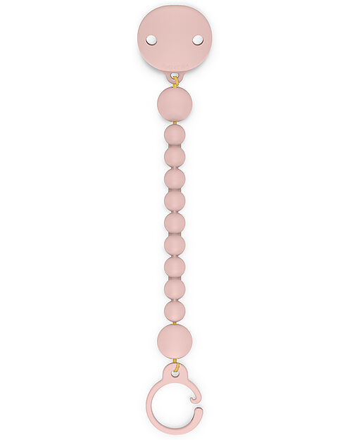 Suavinex Color Essence Silicone Dummy Clip - Nude Pacifier Chains