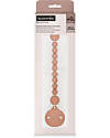 Suavinex Color Essence Silicone Dummy Clip - Orange Sunset Pacifier Chains