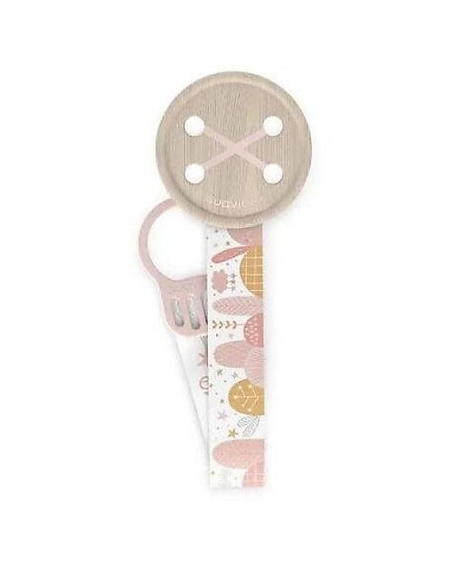 Suavinex Dreams Pacifier Clip - Pink Pacifier Chains