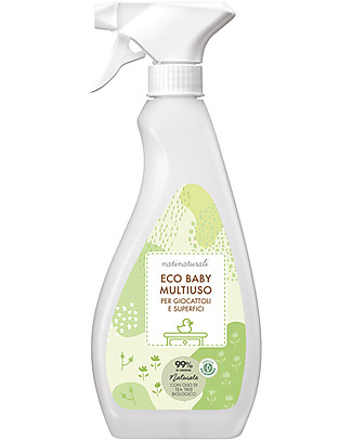 Suavinex Eco Baby Spray for Baby Toys - Natural and Antibacterical Home Cleaning