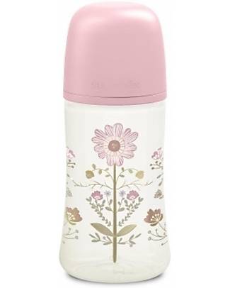 Suavinex Gold Edition Baby Bottle with SXPro™ Teat - 270ml - Medium Flow - Pink Baby Bottles