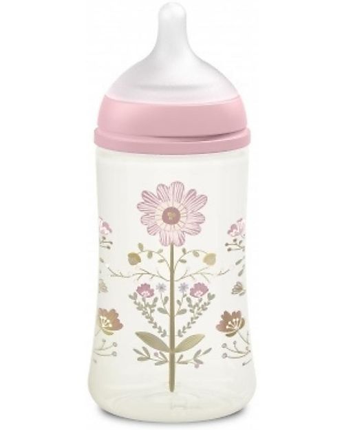 Suavinex Gold Edition Baby Bottle with SXPro™ Teat - 270ml - Medium Flow - Pink Baby Bottles