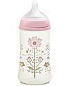 Suavinex Gold Edition Baby Bottle with SXPro™ Teat - 270ml - Medium Flow - Pink Baby Bottles