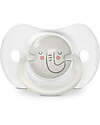 Suavinex Set of 2 Night&Day Pacifiers - Symmetrical SX Pro Silicone Teat - Elephant - 6-18 Months Dummies & Soothers