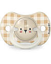 Suavinex Set of 2 Night&Day Pacifiers - Symmetrical SX Pro Silicone Teat - Lion - 6-18 Months Dummies & Soothers