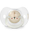 Suavinex Set of 2 Night&Day Pacifiers - Symmetrical SX Pro Silicone Teat - Lion - 6-18 Months Dummies & Soothers