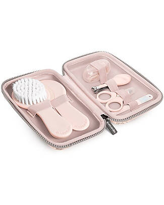 Suavinex Set Toilette - from Birth - Pink - 6 Accessories Kit Toilette Baby