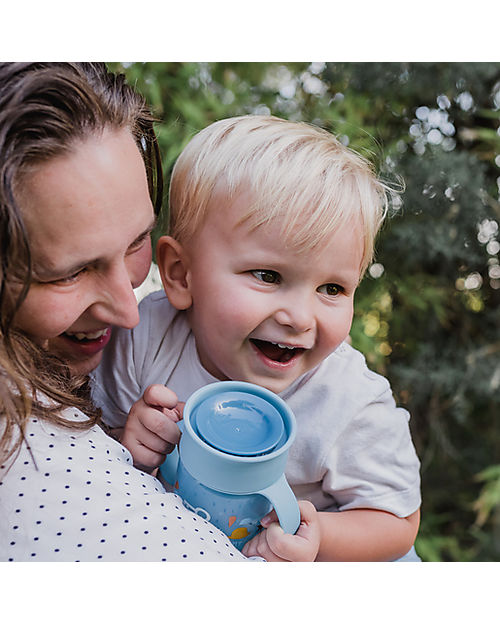 Suavinex Training Cup 360° - Blue from 12 Months - Teach to Drink Cups