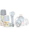 Suavinex Welcome Set Wonderland – Light Blue – Pacifier SX Pro – Feeding Bottle 150ml – Feeding Bottle 270ml – Pacifer Case Baby Bottles
