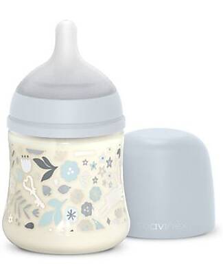 Suavinex Wonderland Feeding Bottle – Light Blue – 150ml - Slow Flow Baby Bottles
