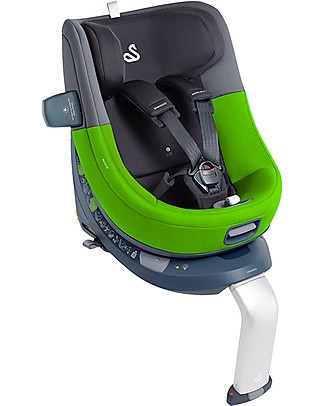 Swandoo Marie I-Size Car Seat 0+/1 - Green and Grey - from 0 to 4 Years Toddler Car Seats