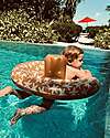Swim Essentials Baby Float - Orange Sea Star - 0-1 Year - PVC Beach Toys