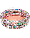 Swim Essentials Baby Swimming Pool - Rose Blossom Print - Diameter 60cm - PVC Inflatable Pools