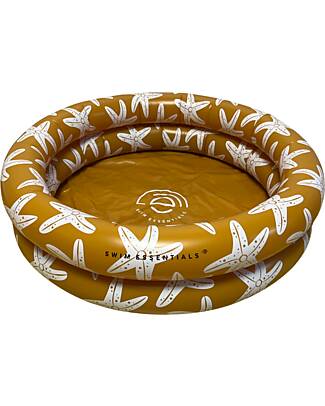Swim Essentials Baby Swimming Pool - Rose Sea Stars Print - Diameter 60cm - PVC Inflatable Pools