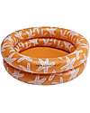 Swim Essentials Baby Swimming Pool - Rose Sea Stars Print - Diameter 60cm - PVC Inflatable Pools