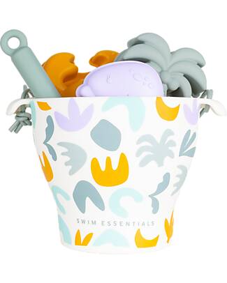 Swim Essentials Beach Play Set - Abstract Print - Silicone Beach Toys