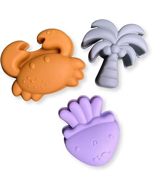 Swim Essentials Beach Play Set - Abstract Print - Silicone Beach Toys