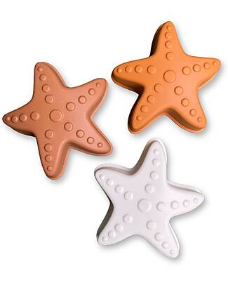 Swim Essentials Beach Play Set - Sea Stars Print - Silicone Beach Toys