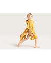 Swim Essentials Beach Poncho - Yellow and White Print - Dimensions 65x65 - 100% Cotton Towels And Flannels