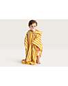 Swim Essentials Beach Poncho - Yellow and White Print - Dimensions 65x65 - 100% Cotton Towels And Flannels