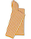 Swim Essentials Beach Poncho - Yellow and White Print - Dimensions 65x65 - 100% Cotton Towels And Flannels