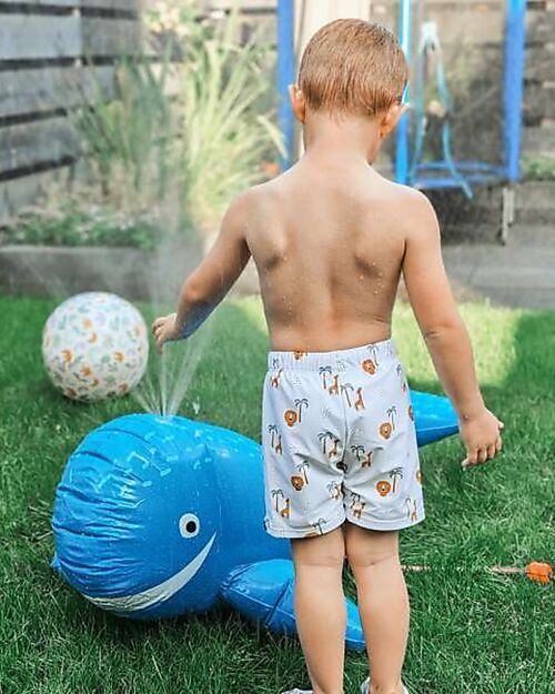 Swim Essentials Boxer Swim Shorts - Jungle - UPF 50+ Fabric Swimming Trunks
