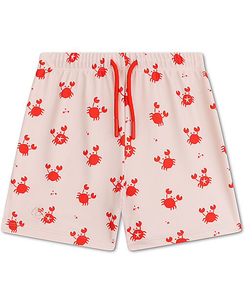 Swim Essentials Boxer Swim Shorts - Oh Crab - UPF 50+ Fabric Swimming Trunks