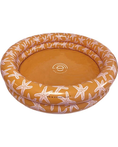 Swim Essentials Children's Swimming Pool - Sea Stars Print - Diameter 100cm - PVC Inflatable Pools