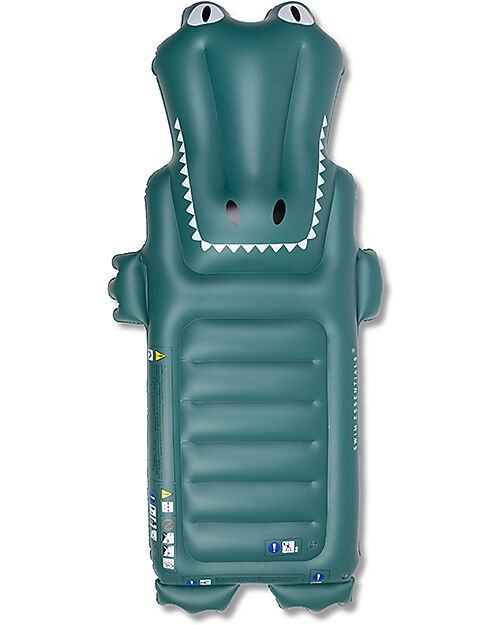 Swim Essentials Dreamscape Green Crocodile Float - 177x67x19 cm - 6+ years Beach Toys