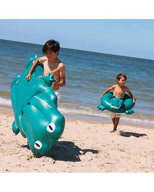 Swim Essentials Dreamscape Green Crocodile Float - 177x67x19 cm - 6+ years Beach Toys