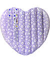 Swim Essentials Heart Version Lie-on - Lila Leopard Print - Length 150cm Beach Toys