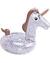 Swim Essentials Inflatable Ride-On - Unicorn with Daisies - 6+ years Beach Toys