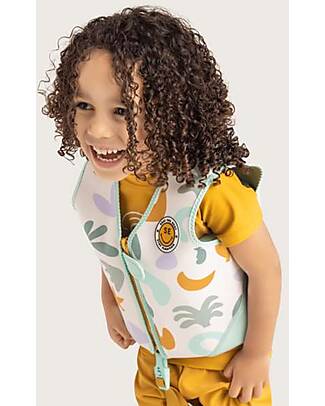 Swim Essentials Life Jacket - 3-6 Years - Abstract Print - Foam Beach Toys