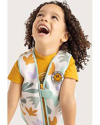 Swim Essentials Life Jacket - 3-6 Years - Abstract Print - Foam Beach Toys