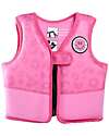 Swim Essentials Life Jacket - 4-6 Years - Pink Leopard Print - Foam Beach Toys