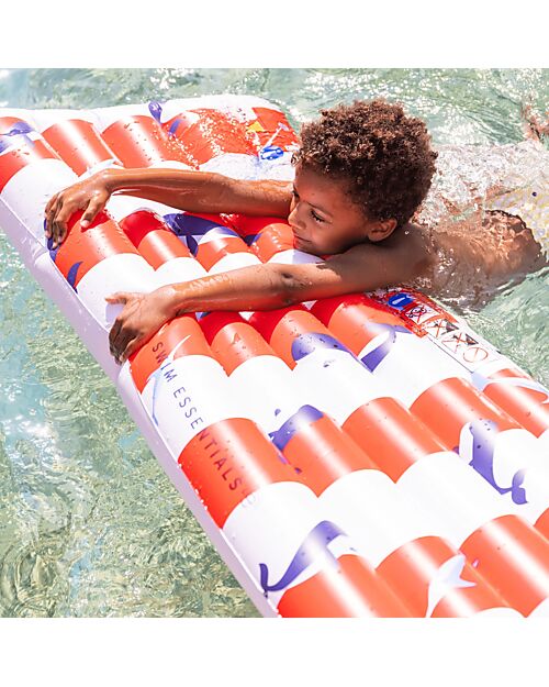 Swim Essentials Luxe Version Lie-on - Shark Print - Length 177cm Beach Toys