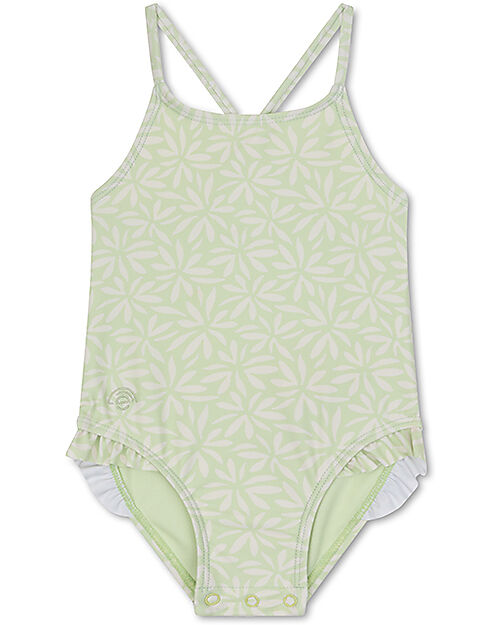 Swim Essentials One-Piece Swimsuit - Matcha Green - UPF 50+ Fabric Swimsuits