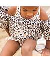 Swim Essentials Puddle Jumper - 2-6 Years - Beige Leopard Print - Foam Beach Toys