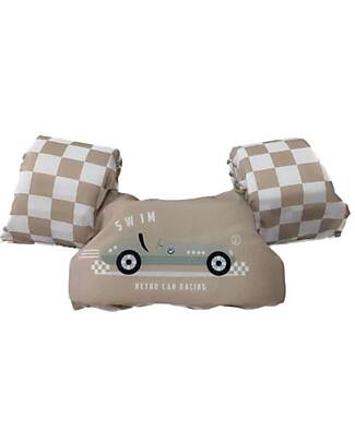 Swim Essentials Puddle Jumper - 2-6 Years - Sand Car Print - Foam Beach Toys