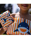 Swim Essentials Puddle Jumper - 2-6 Years - Stripes Shark Print - Foam Beach Toys