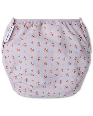 Swim Essentials Swim Diaper - Cozy Hearts - with Elasticated Seams - from Birth to 3 Years Swim Diaper