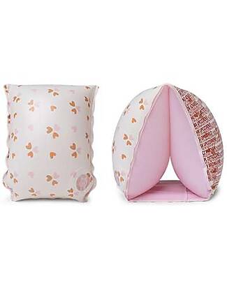 Swim Essentials Swimming Armbands - 0-2 Years - Cozy Hearts - PVC Beach Toys