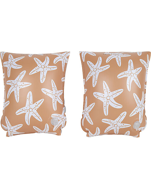Swim Essentials Swimming Armbands - 0-2 Years - Sea Stars Print - PVC Beach Toys